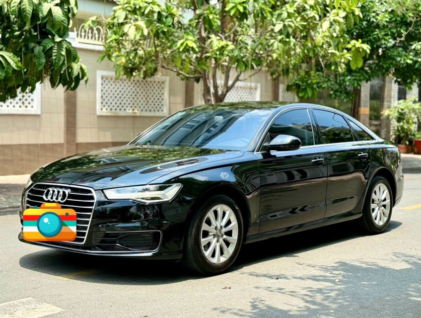 Audi A6 1.8 TFSI Model 2016 , Đen/Nâu