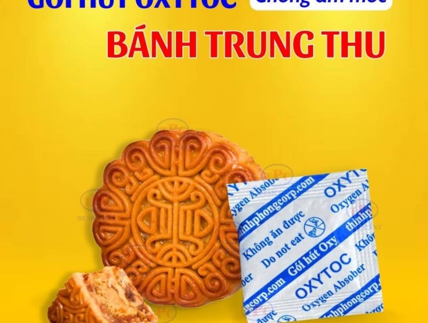 Công dụng của gói hút Oxy bảo quản bánh trung thu