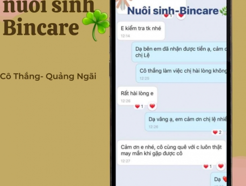 Gía dịch vụ chăm sóc sau sinh