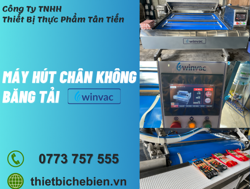 Thanh lý máy hút chân không băng tải công suất lớn