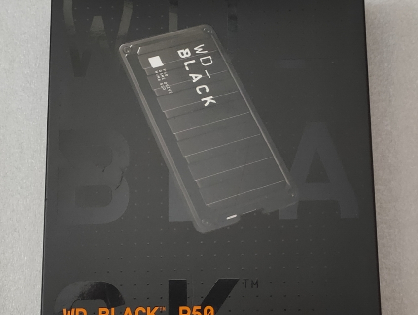 Ổ cứng di động SSD 500GB WD Black P50 Game