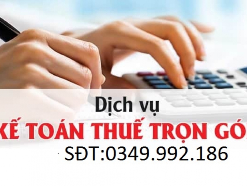 Nhận sổ sách kế toán về nhà làm, Báo cáo Thuế theo tháng, quý, năm