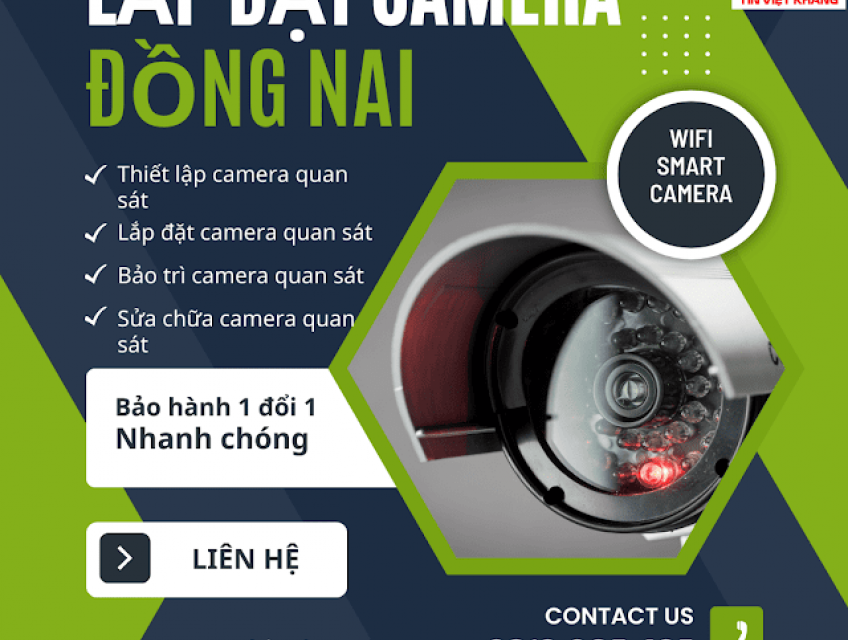 Lắp đặt Camera giám sát Đồng Nai - 0918025685 Hiếu - giá chỉ 450k