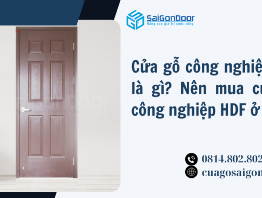 Cửa gỗ công nghiệp HDF