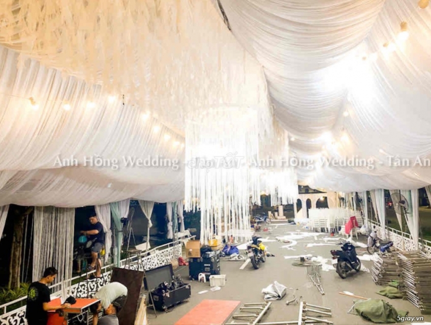 Ánh Hồng Wedding & Event tuyển NV trang trí tiệc cưới làm Long An