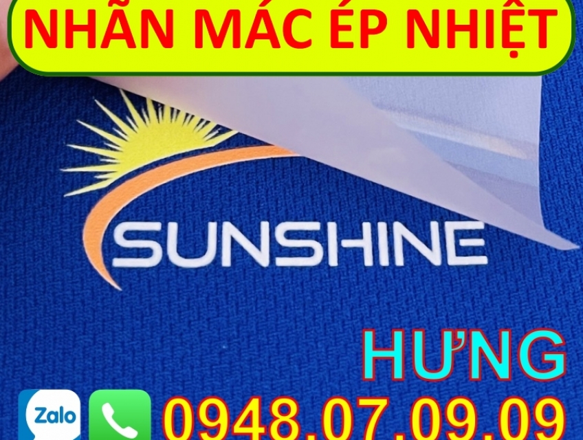 ⭐️✅ Nhãn ép nhiệt – Dịch vụ cung cấp phụ liệu nhãn ép quần áo may mặc ✅⭐️