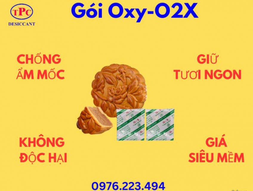 Gói Hút Oxy Cho Bánh Trung Thu