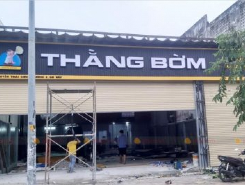 Chuyên làm bảng hiệu gara tphcm