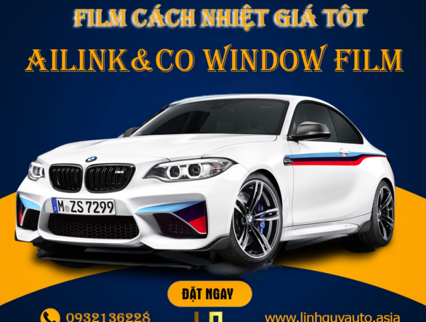 dán phim cách nhiệt ô tô