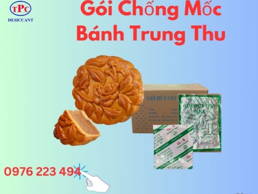 gói hút oxy cho bánh trung thu