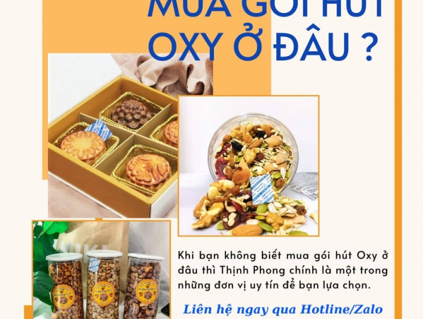 Mua gói hút Oxy ở đâu ?