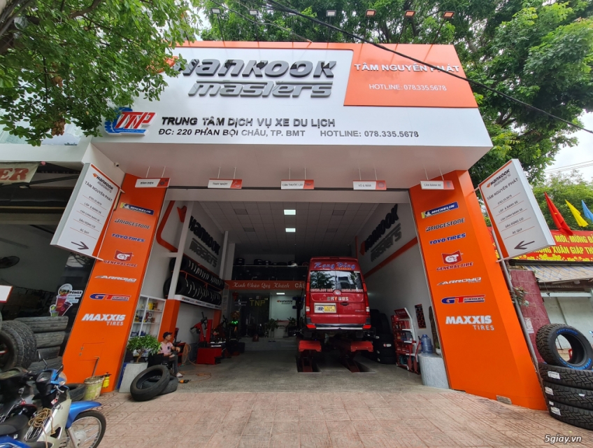 Trung Tâm Dịch Vụ Lốp Xe Du Lịch Tâm Nguyên Phát – Hankook Masters