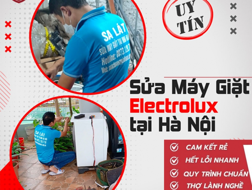 Sửa máy giặt Electrolux tại Hà Nội : Ưu đãi hè giá rẻ ✅