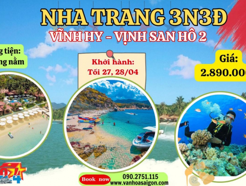 tour Đà Lạt và Nha Trang lễ 30/04