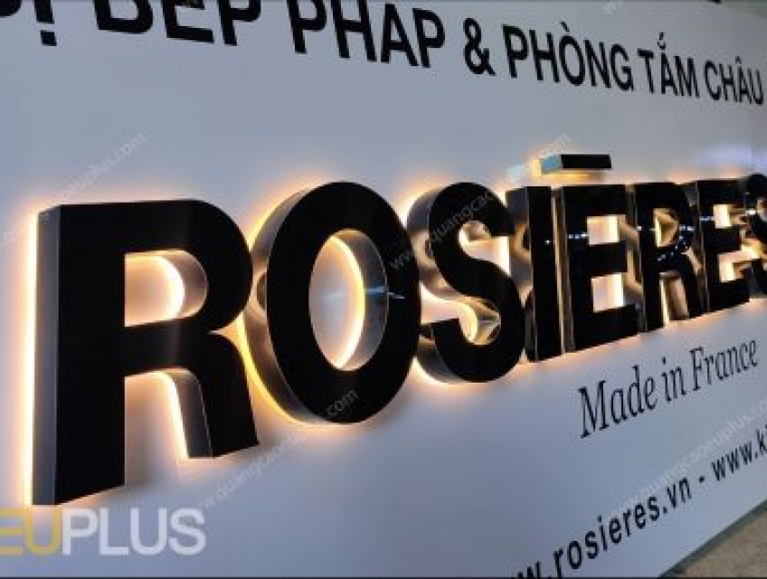 Chuyên bảng hiệu chữ nổi tphcm