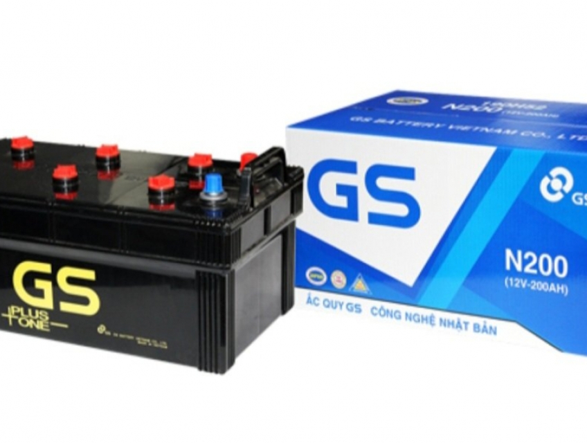 Sản phẩm bình ắc quy GS 12v 200Ah N200