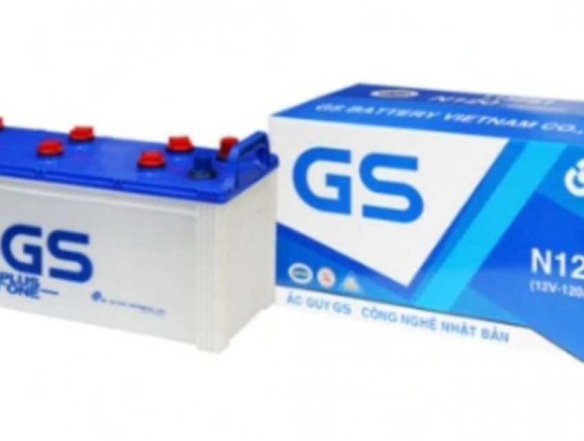 Sản phẩm bình ắc quy GS 12v 120Ah N120