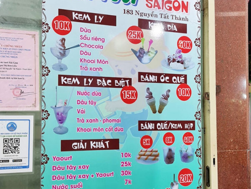 20+ Mẫu bảng hiệu quán kem tươi đẹp mê ly