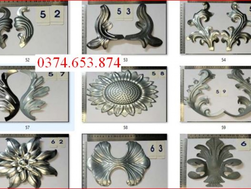 Địa chỉ mua hoa sắt mỹ thuật uy tín chất lượng.