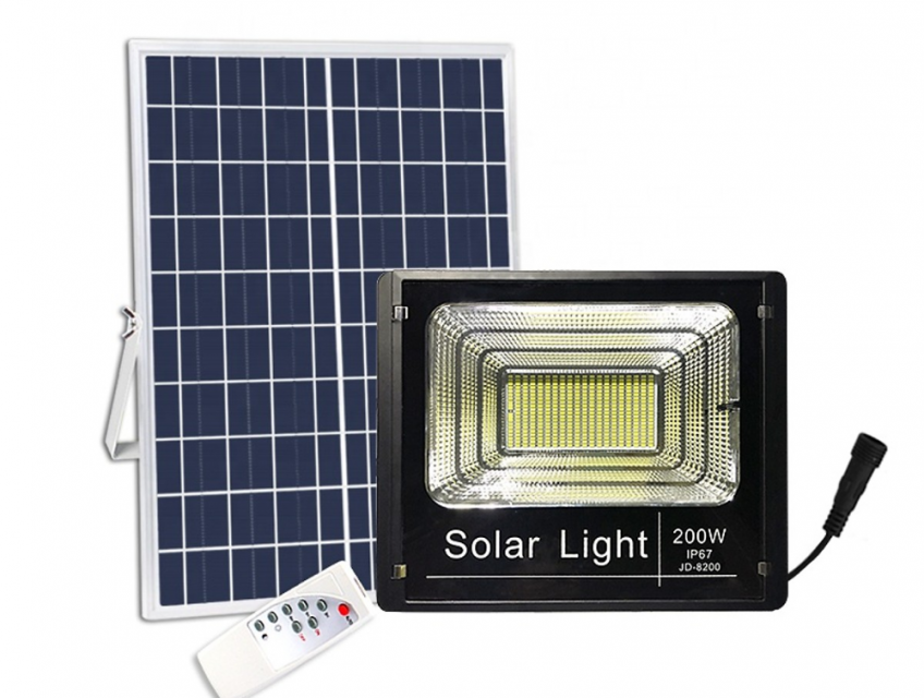 Tận Hưởng Nguồn Sáng Bền Vững Với Đèn Năng Lượng Mặt Trời 200W