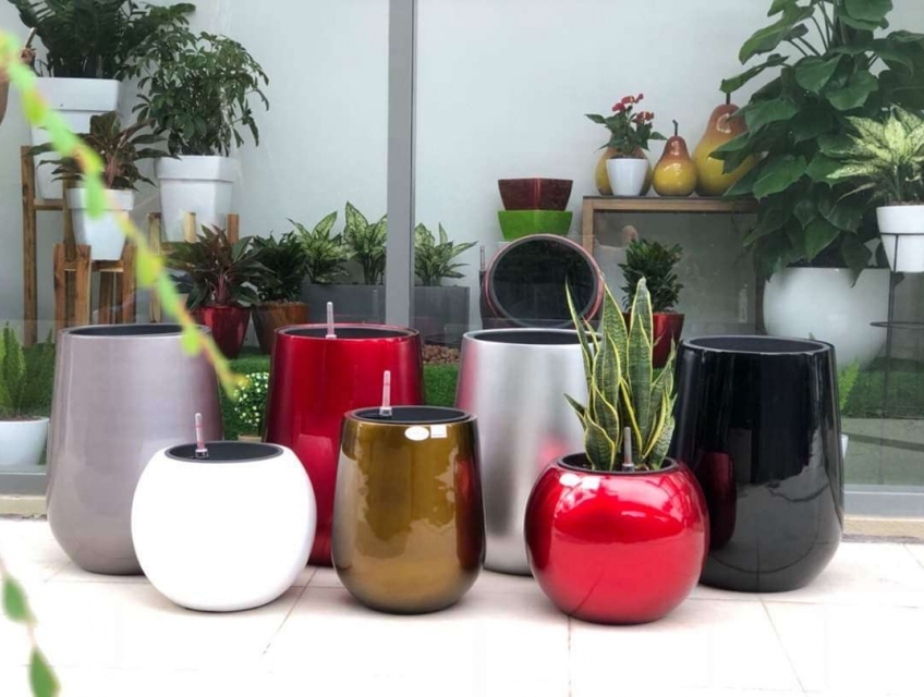 Chậu Composite cao cấp Vinapot