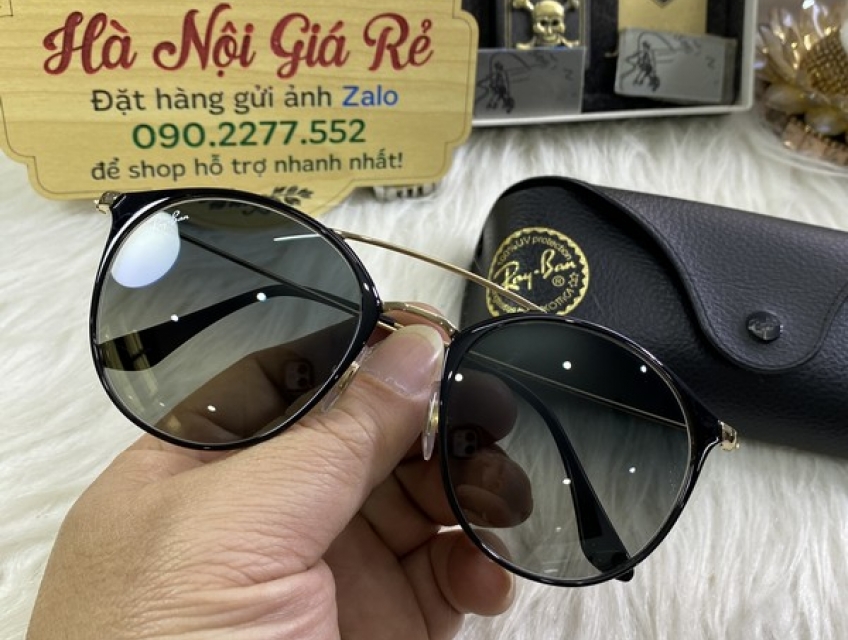 Kính rayban nữ cũ chính hãng còn đẹp dáng mắt mèo
