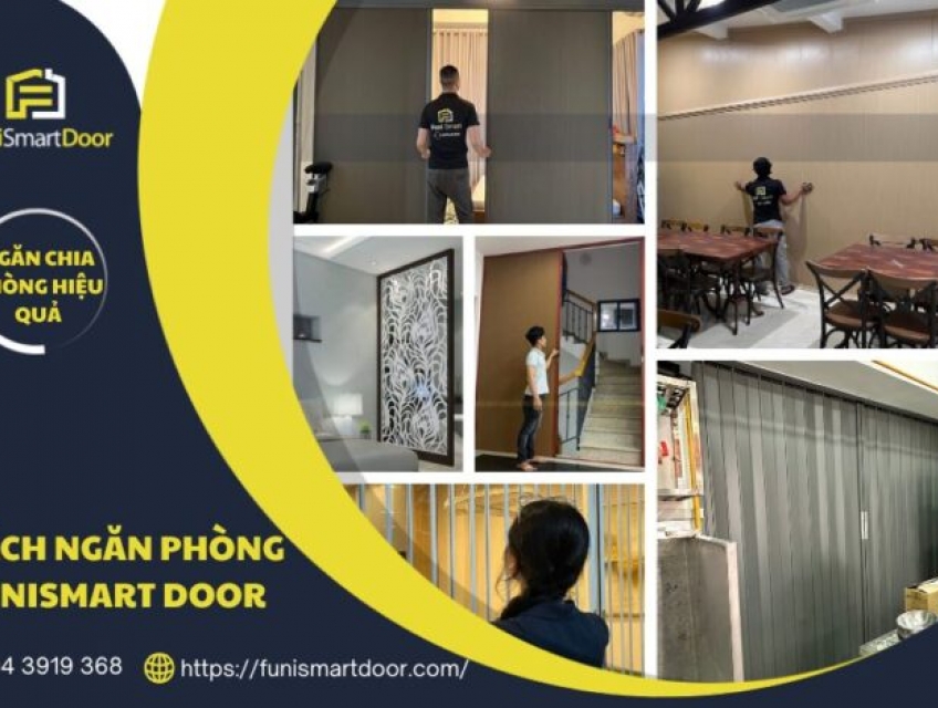 Làm Vách Ngăn Chia Phòng Hiện Đại Đa Năng Rẻ Đẹp Theo Yêu Cầu