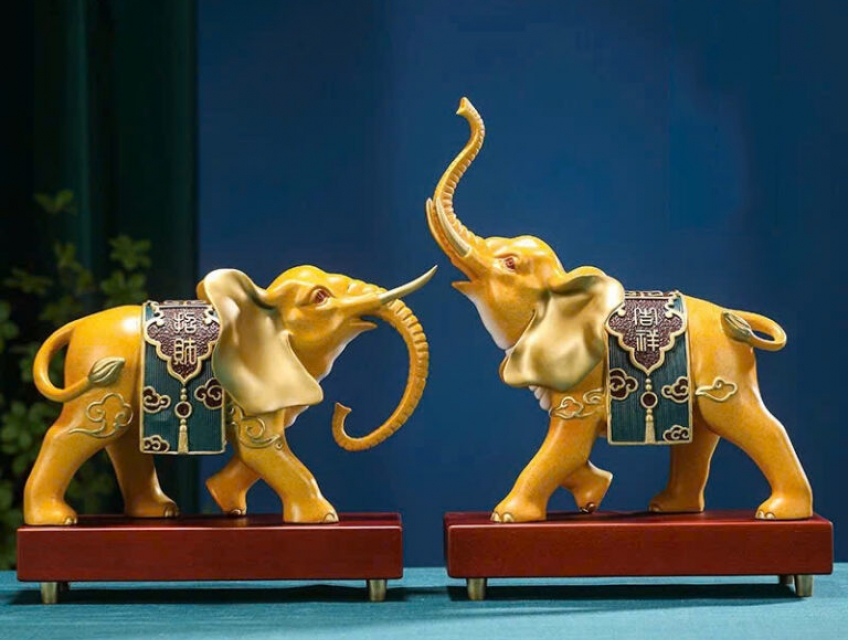 Hướng dẫn đặt tượng phong thủy trong phòng khách giúp gia chủ phát tài