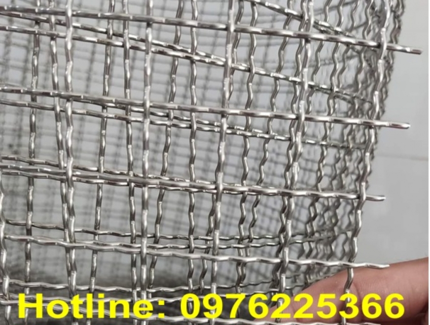 Lưới inox 304 đan ô vuông 20mm