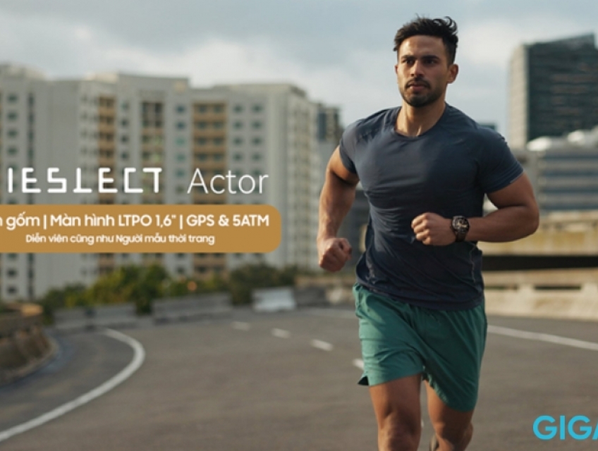 Đồng hồ Kieslect Actor đen theo dõi cức khỏe hiệu quả