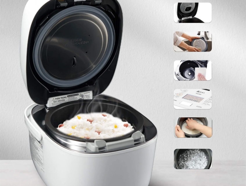 Ưu điểm của nồi cơm điện cao tần Toshiba RC-18VXWVN(W) chính hãng