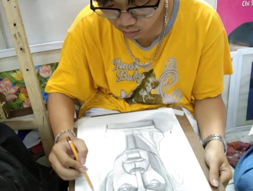 Lớp vẽ ở Mỹ đình