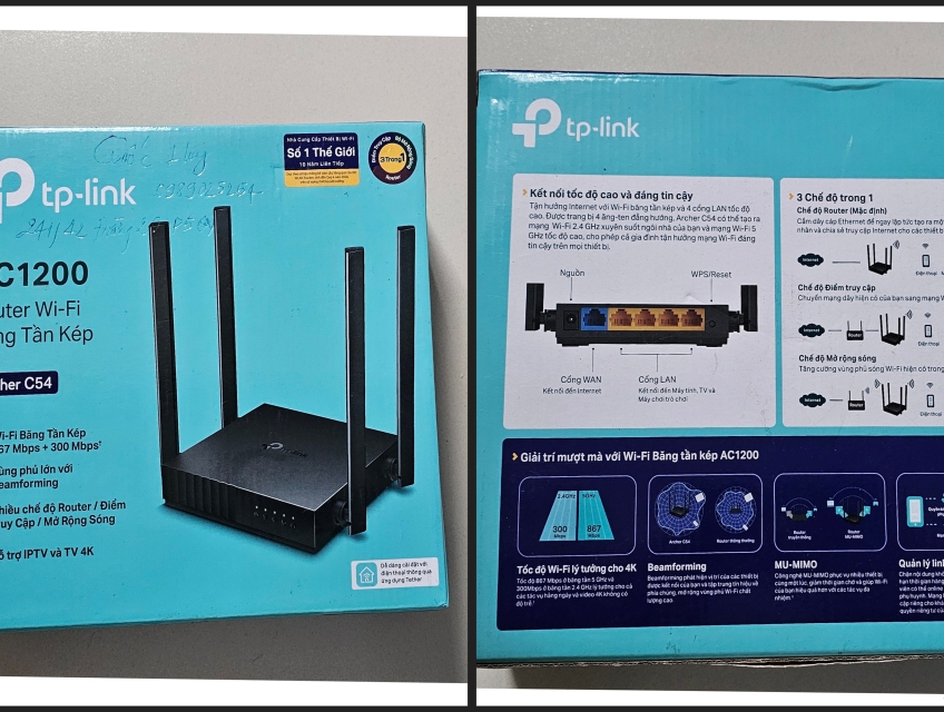 Thanh lý một số router, modem wifi còn mới
