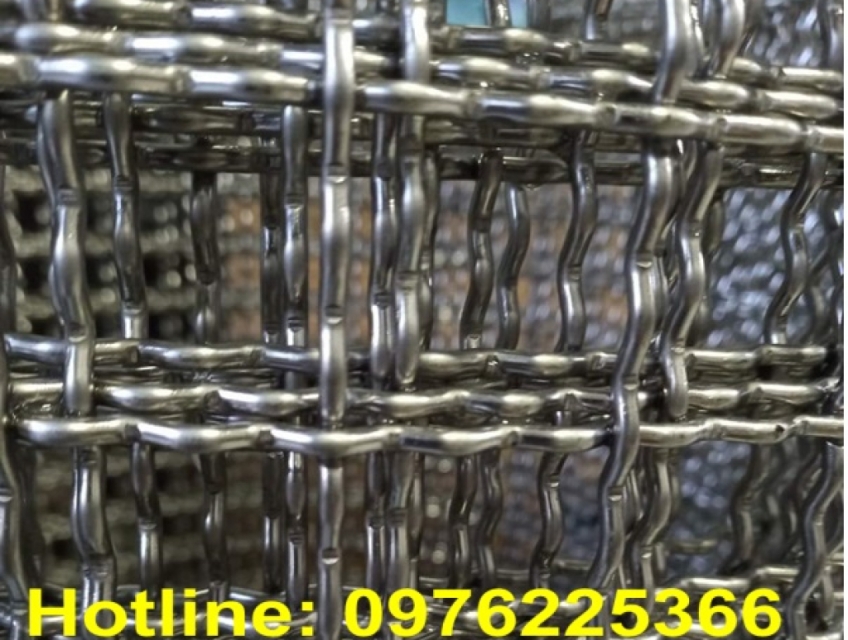 Lưới đan inox 304 mắt 10x10 sợi 1mm