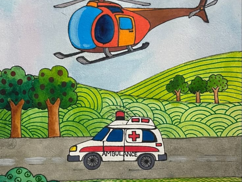 Dạy bé vẽ ở Gia lâm