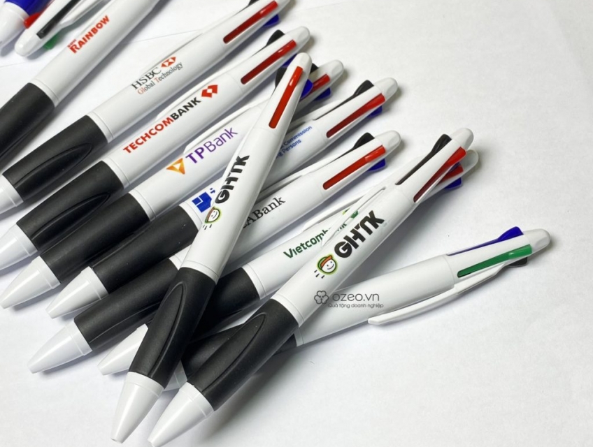 Đặt In Bút Bi Số Lượng Lớn Cho Ngân Hàng Ở Đâu?