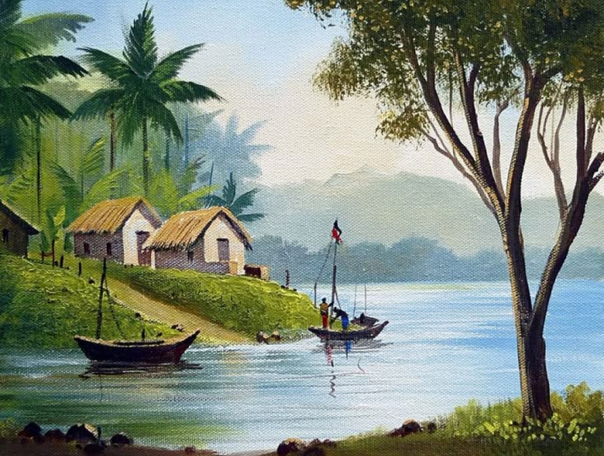 Dạy bé vẽ tranh ở Nguyễn văn cừ Long biên