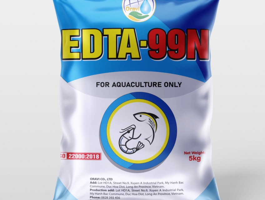 EDTA 99N - Khử phèn, giảm kim loại nặng trong ao nuôi