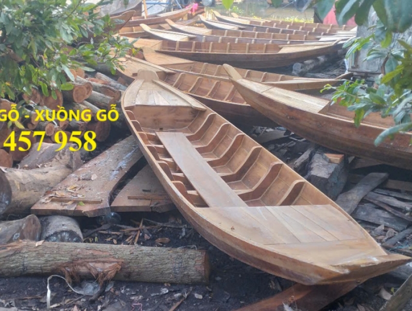 Thuyền cây Miền Tây, Xuồng gỗ Bến Tre, Xuồng cây Bến Tre