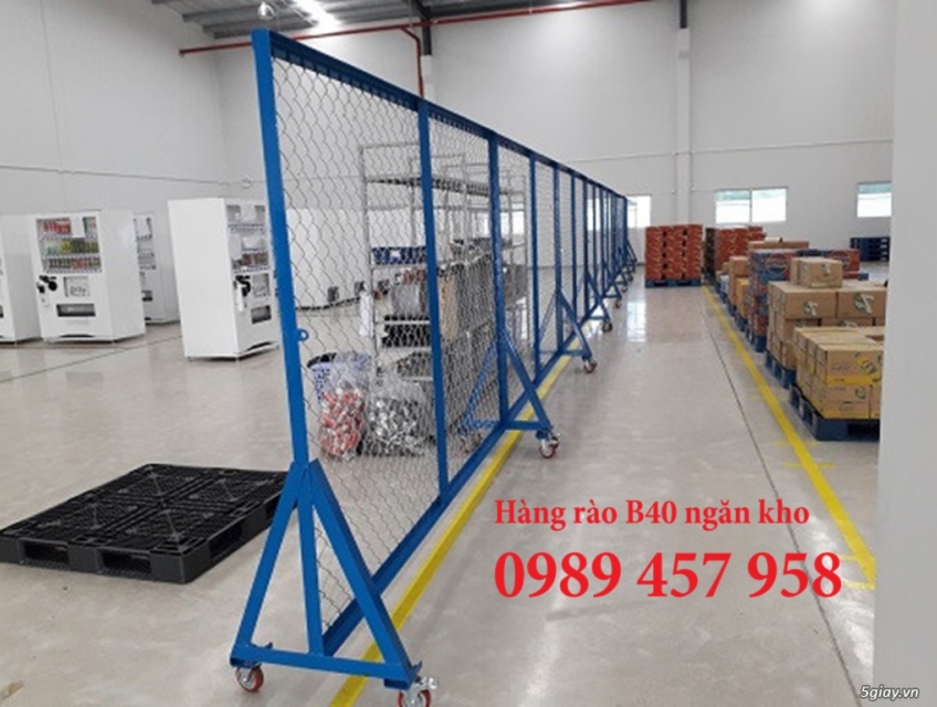 Cổng hàng rào b40, lưới hàng rào b40, Vách ngăn kho lưới b40
