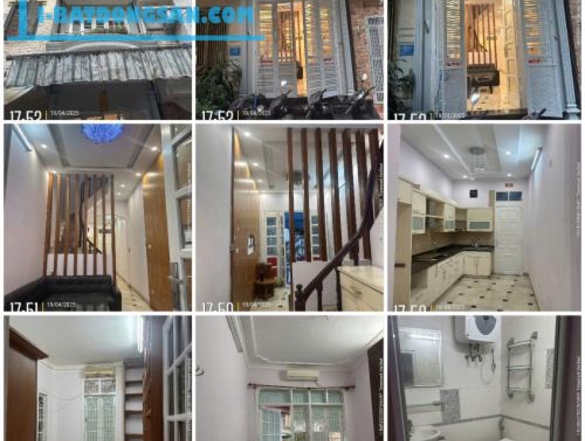 Cho thuê nhà 3 tầng 1 tum, 4 ngủ,3 WC ngõ 189 Thanh Nhàn, đối diện