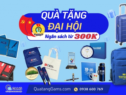 Gams Gift cung cấp Set Quà Tặng Đại Hội chiết khấu cao theo số lượng