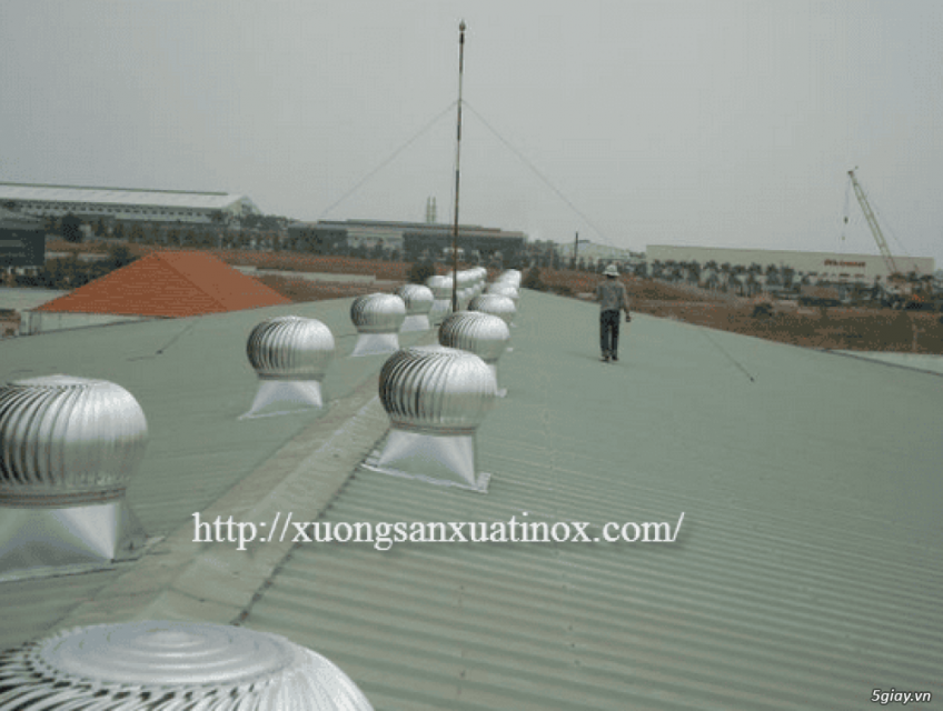 Ưu điểm Quả cầu thông gió mái tôn