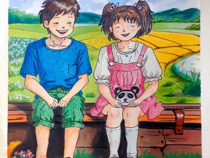 Lớp vẽ trẻ em ở Hà nội