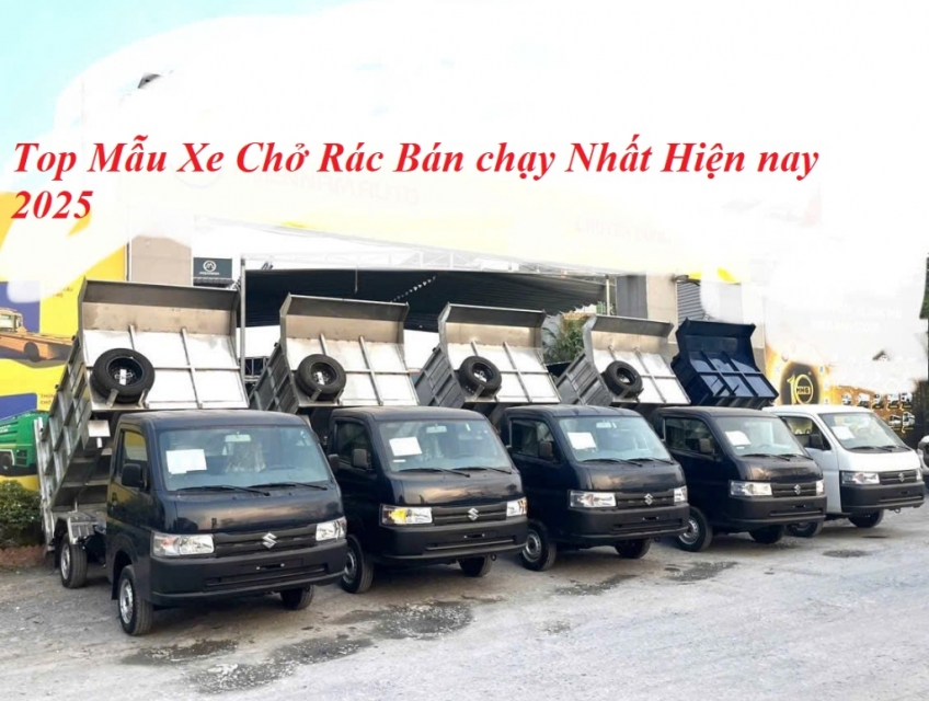 Top 4 Mẫu Xe Chở Rác Ưu Chuộng Nhất Hiện Nay 2025