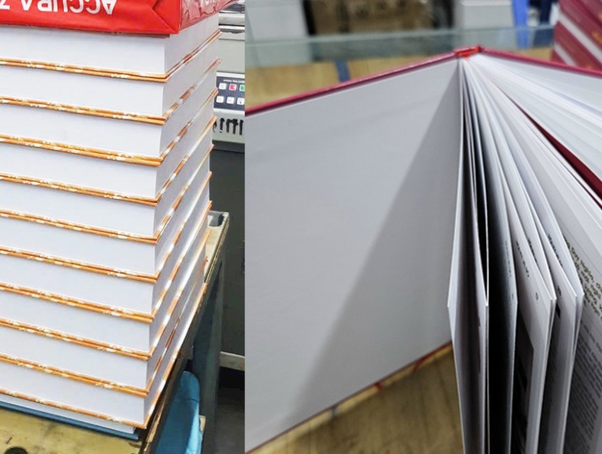 In màu sách bìa cứng đẹp