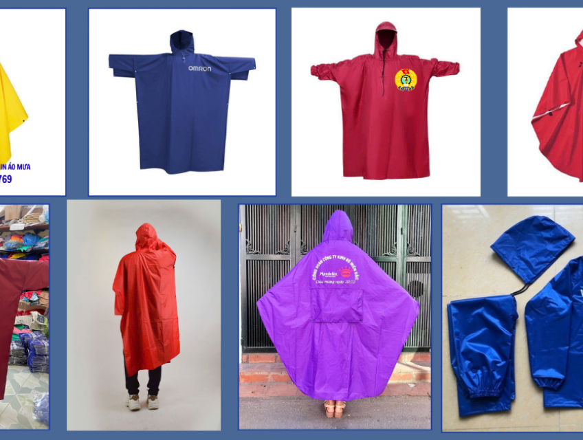 Xưởng in áo mưa túi vải theo yêu cầu tại TP HCM LH 0938600769