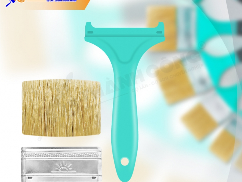 Cọ sơn Thành Công phân khúc sơn kinh tế