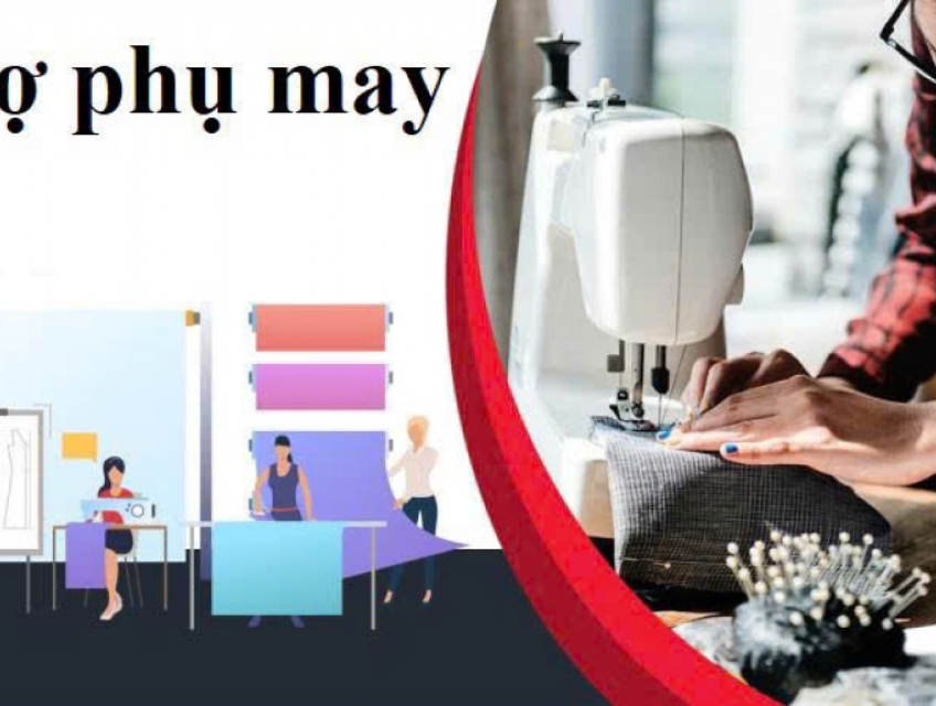 Tuyển thợ phụ nam nữ ngành may làm tại Tân Phú