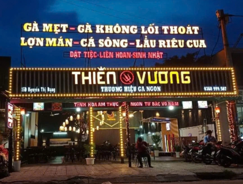 Thiên Vương Gà Mẹt tuyển Nam phụ bếp BAO ĂN Ở làm ở Q12